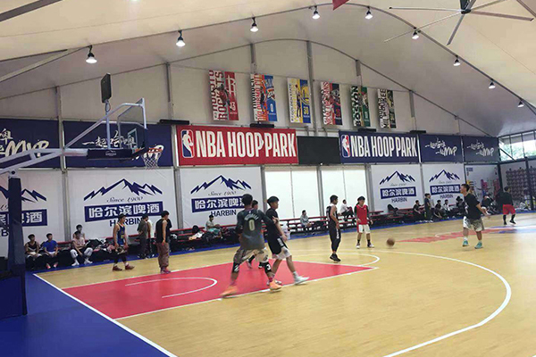 沐鸣2专业扩声系统助力湖南长沙梅溪湖篮球公园【沐鸣2音响】