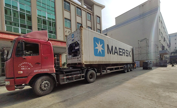 喜讯！JSL沐鸣2第二批要远航巴西的音响订单顺利装箱