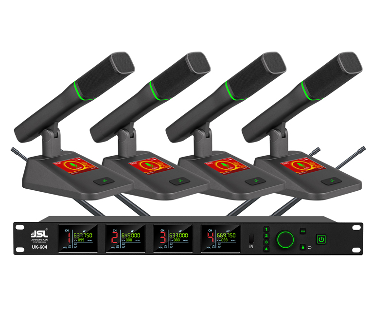 JSL沐鸣2无纸化无线会议一拖四UK-604