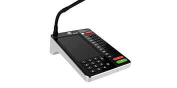 JSL沐鸣2桌面式网络寻呼话筒（5.5寸）WE-2013