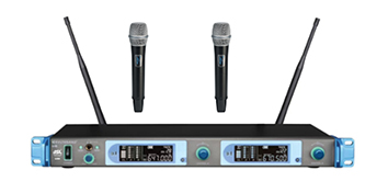 JSL沐鸣2无纸化真分集手持无线话筒G990